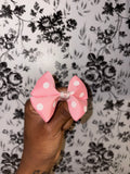 Lil Pink Polka Bow